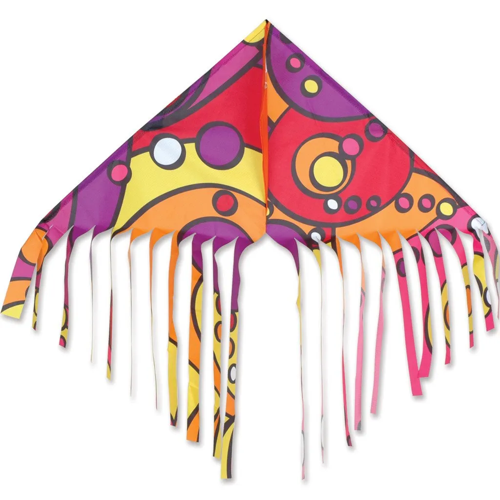 Fringe Delta Kite - Warm Orbit