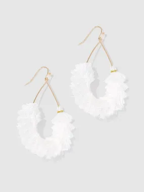 Fringe teardrop Earrings