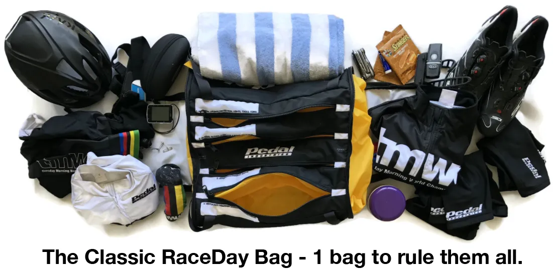 Frog Cycling Club 2022 RACEDAY BAG™ Green