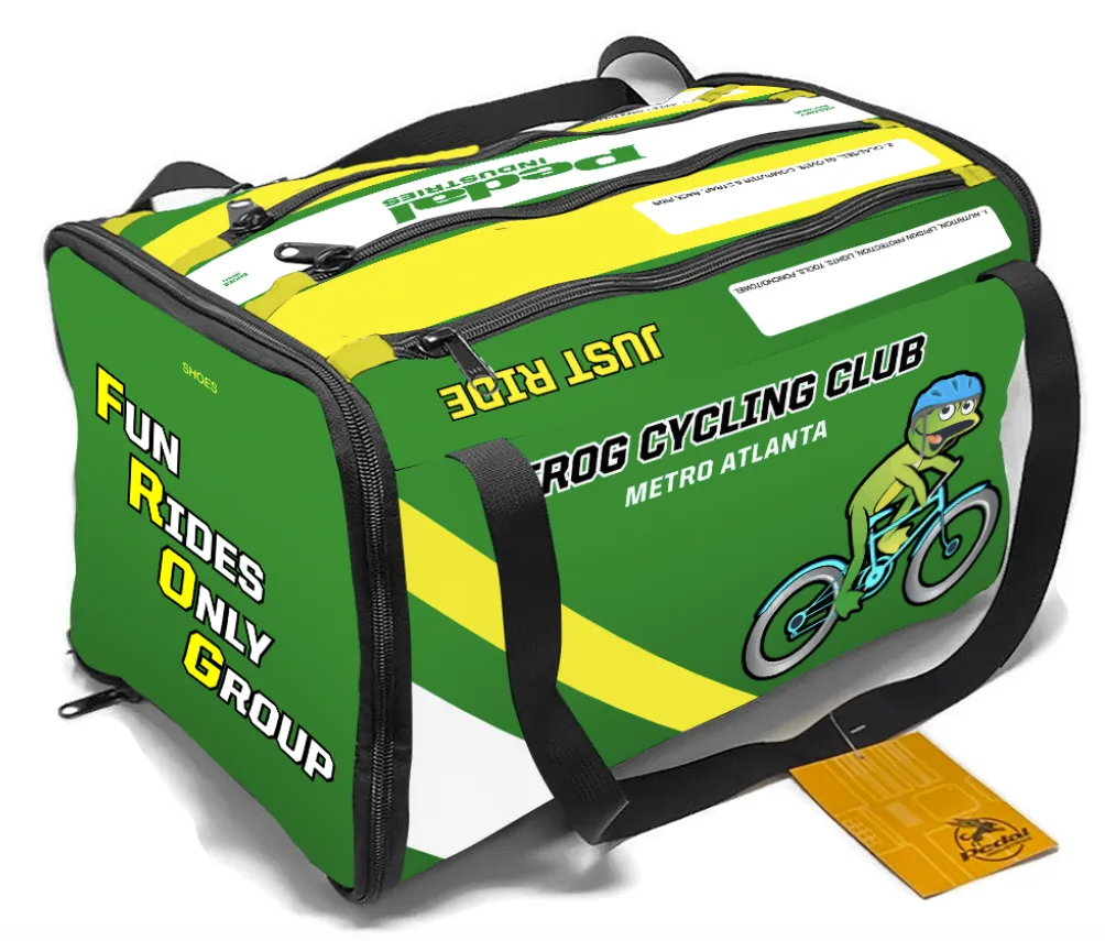 Frog Cycling Club 2022 RACEDAY BAG™ Green