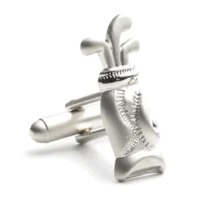 Golf bag cufflinks