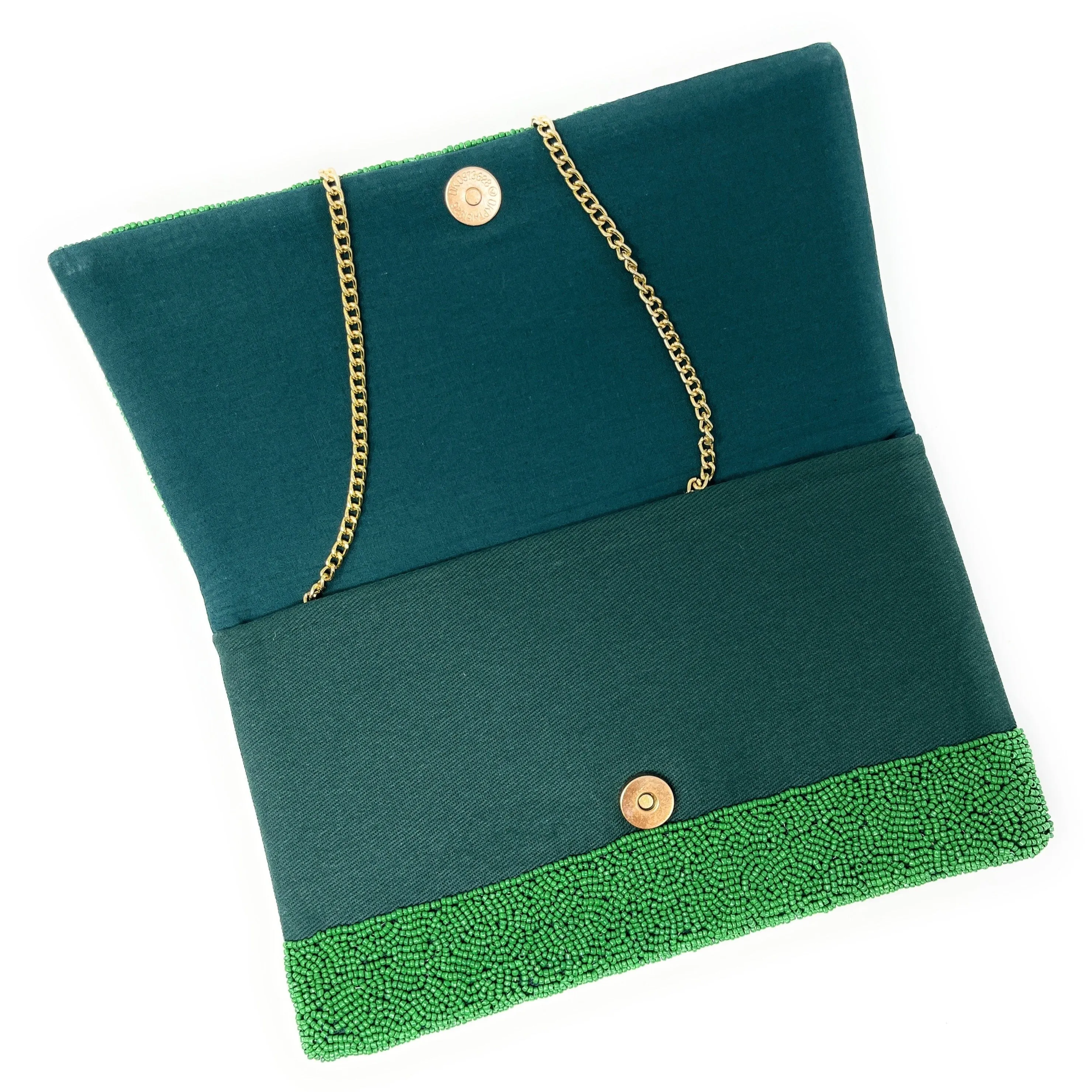 Golf Beaded Clutch Purse