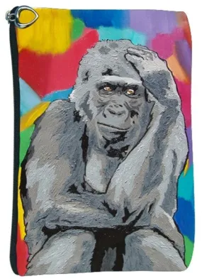 Gorilla Cosmetic Bag - The Thinker