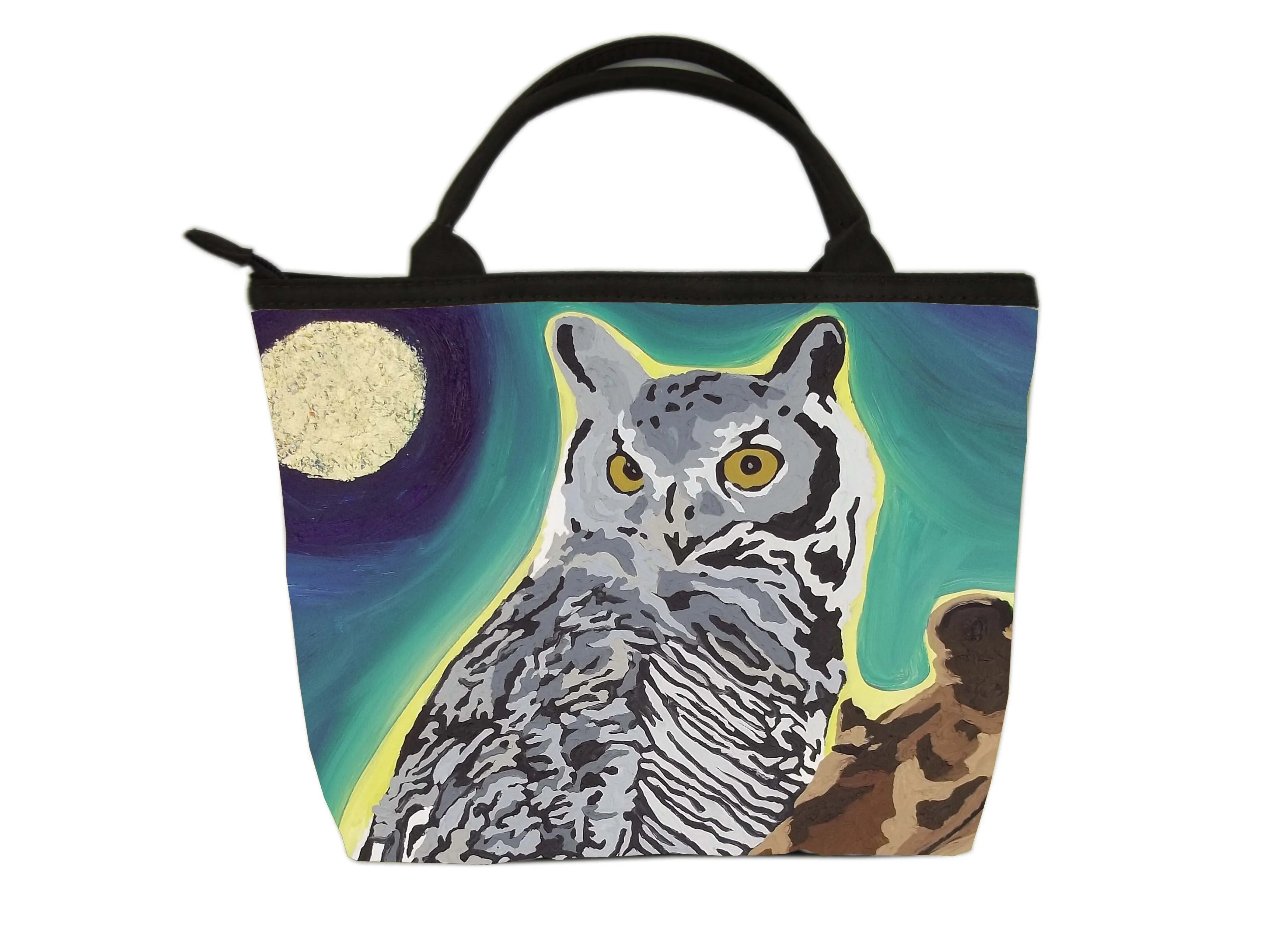 Great Horned Owl Kitten Purse- The Wise One