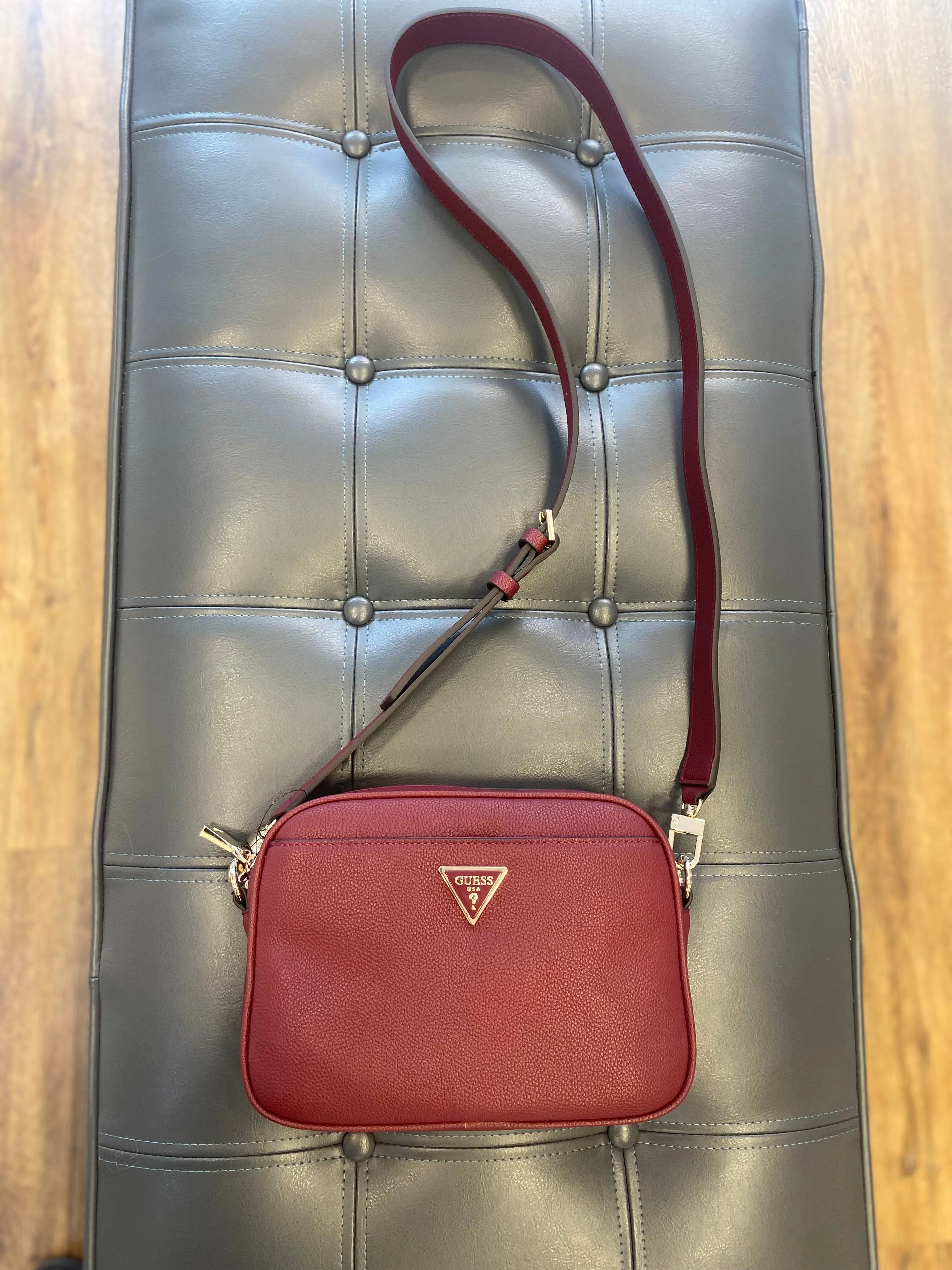 Guess Meridian Merlot Crossbody