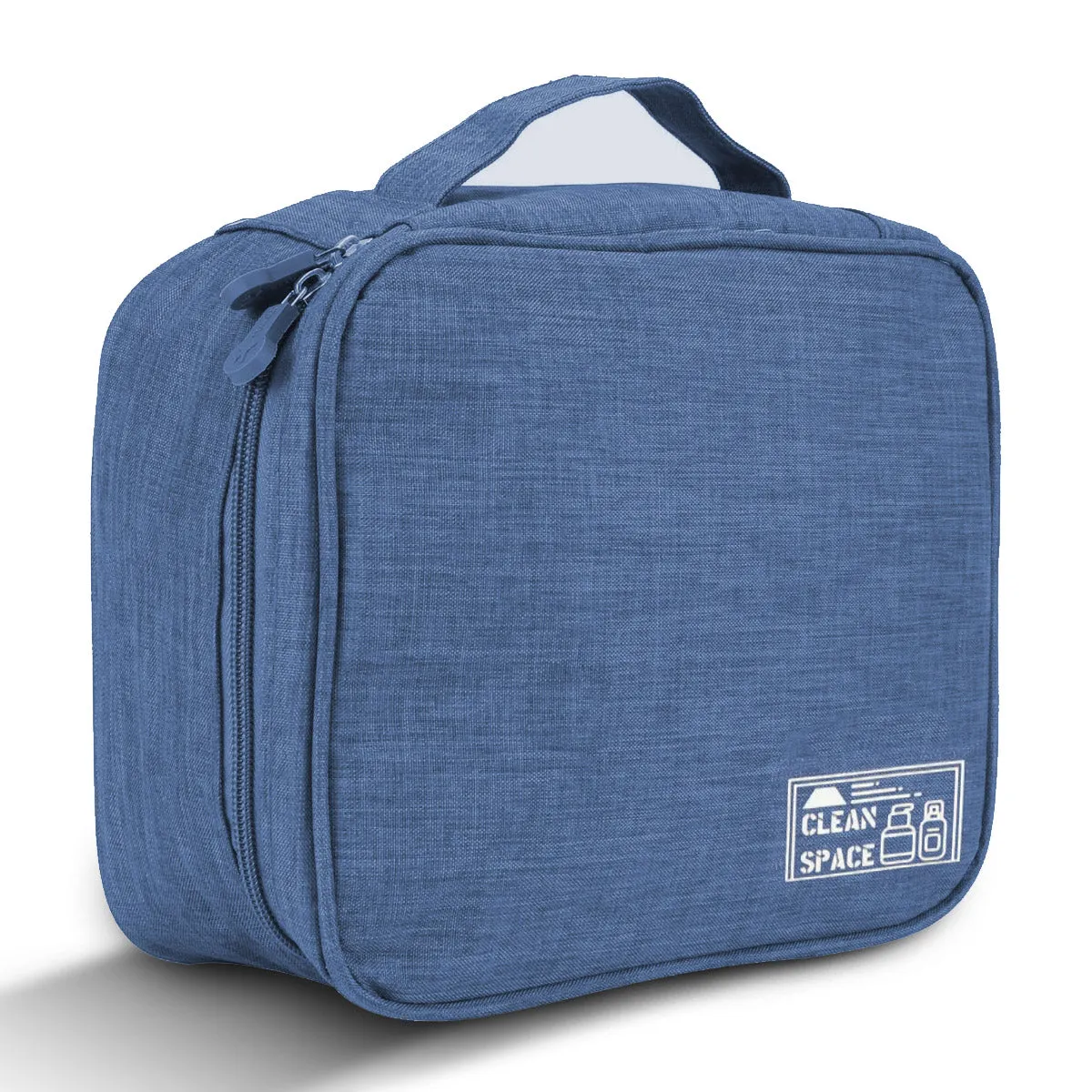 Hanging Travel Wet Dry Toiletry Bag Beautician Women Men |Blue