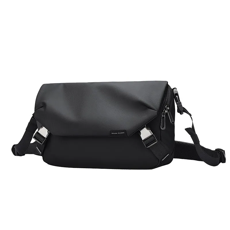 Harvey: Leather Waterproof Multifunction Messenger Bag