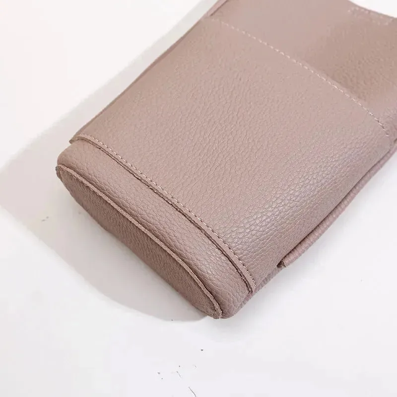 High-grade Soft Leather Mobile Phone Bag Female Mini Crossbody bag