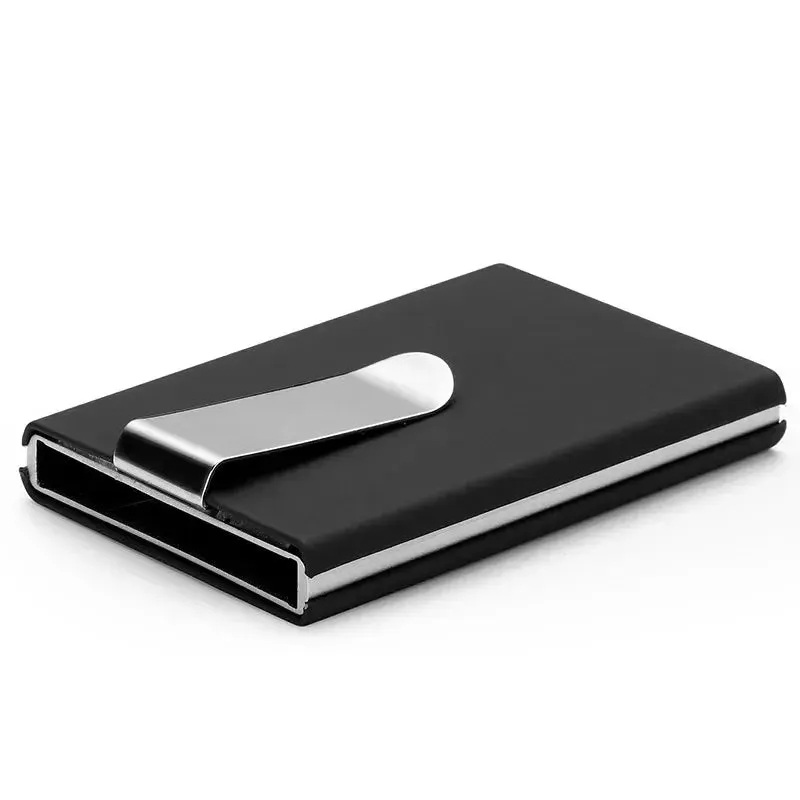 High Quality Men Wallet Credit Card Holder Aluminum Wallet Cash Clip Holder