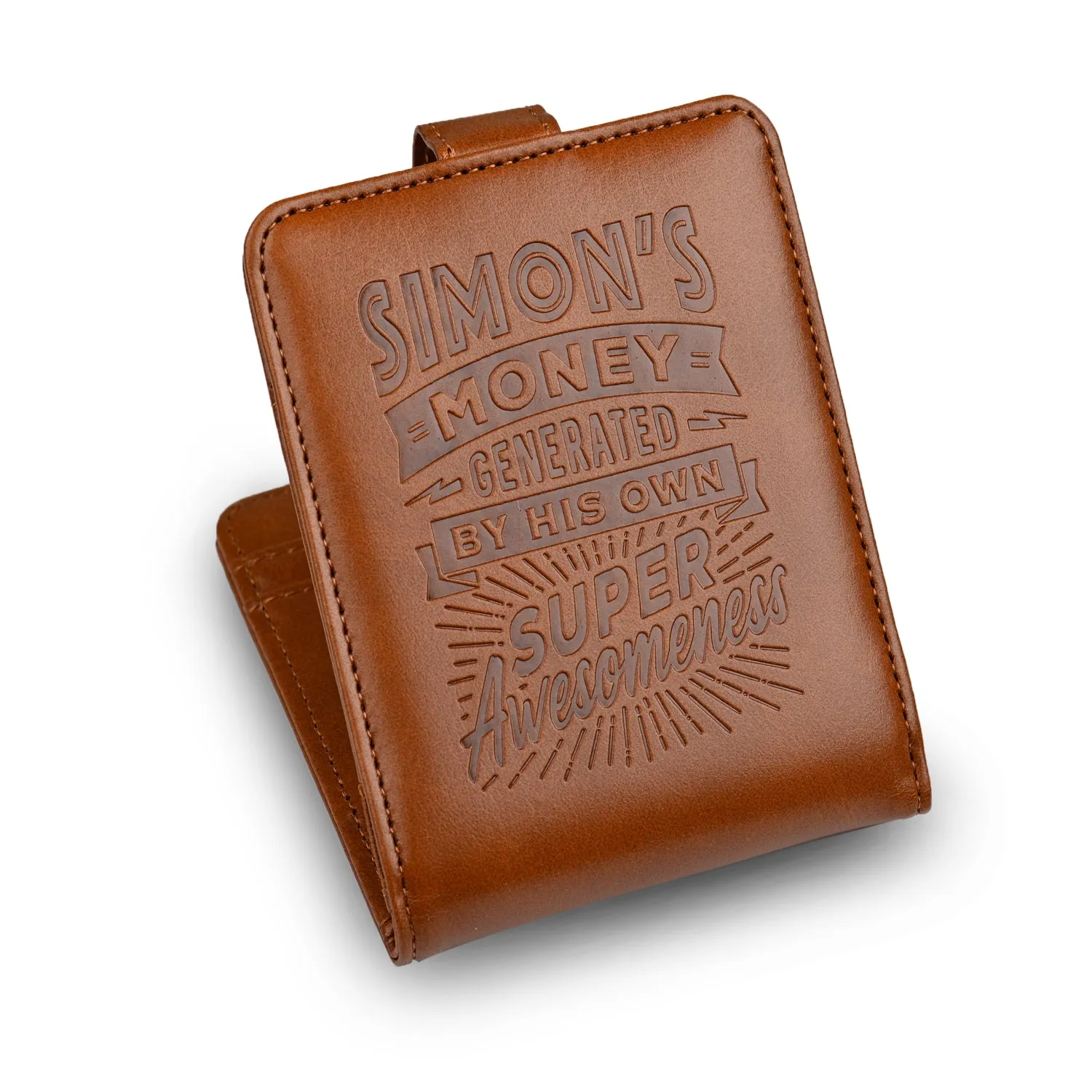 History & Heraldry Personalised RFID Wallet - Simon