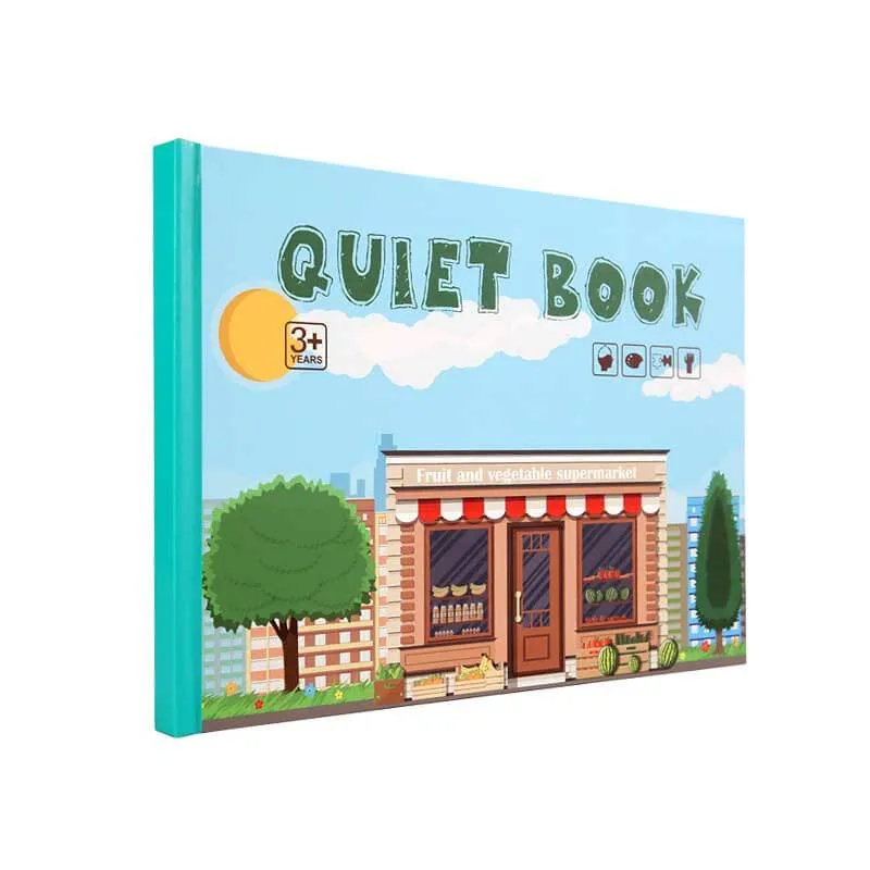 Interactive Felt Quiet Book