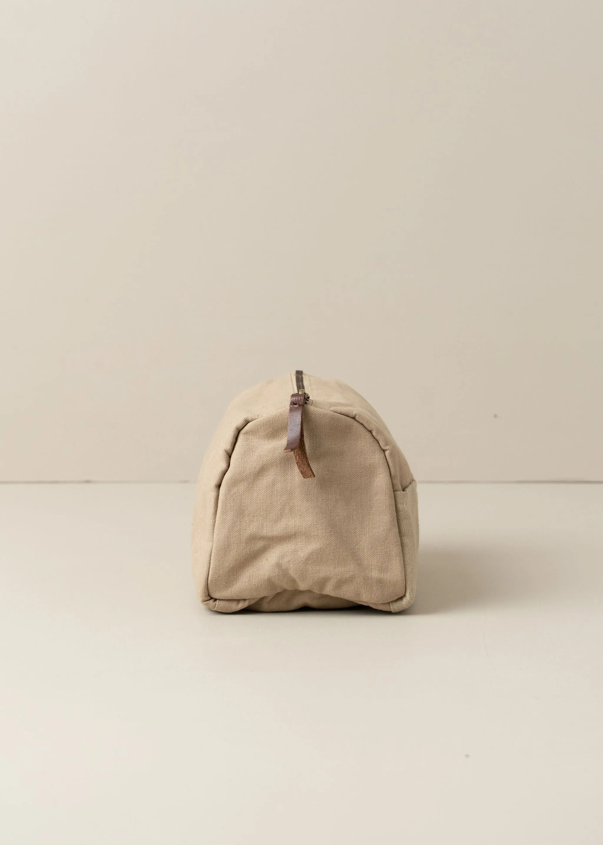 Journey Toiletry Canvas Bag | Clay