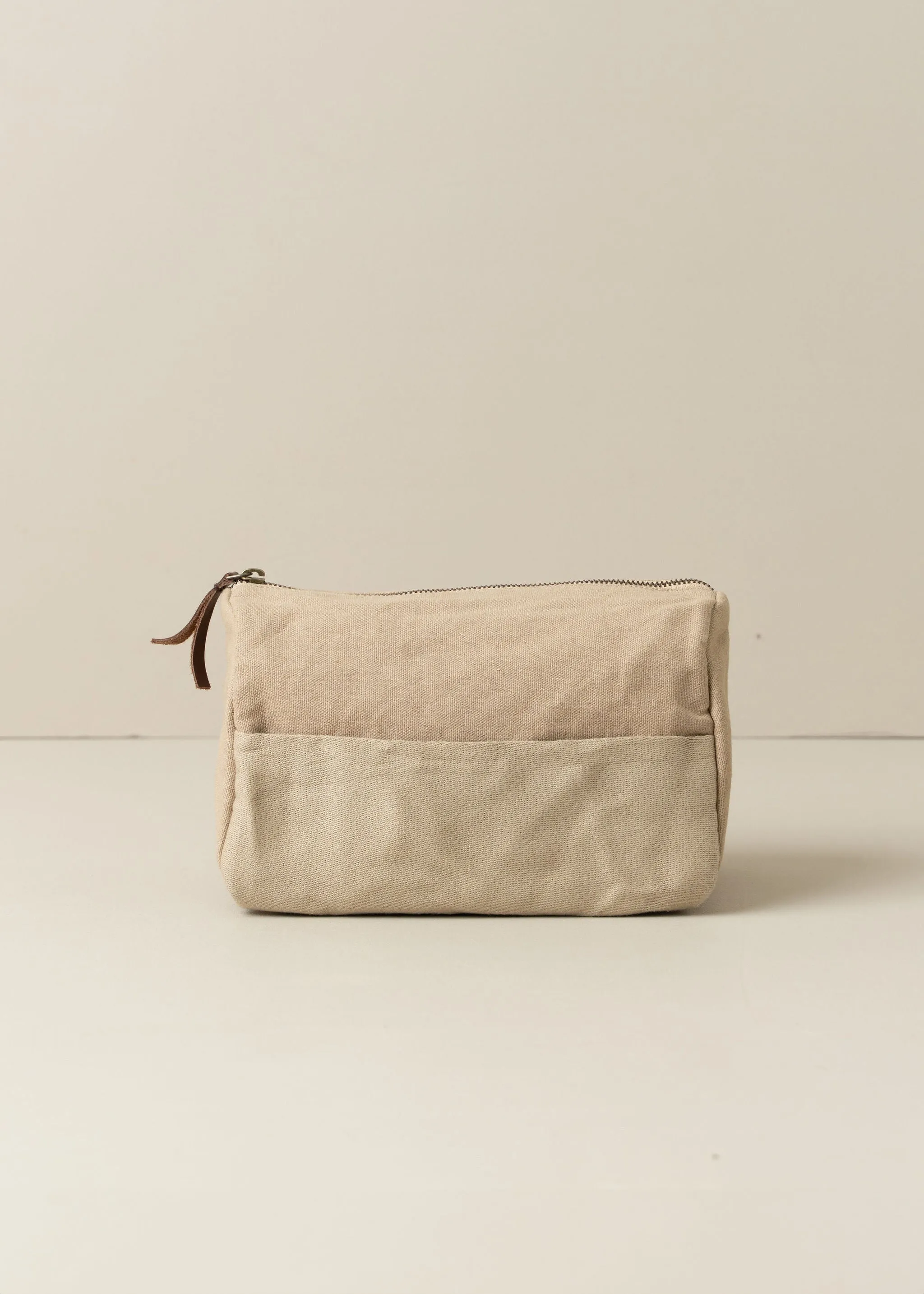 Journey Toiletry Canvas Bag | Clay