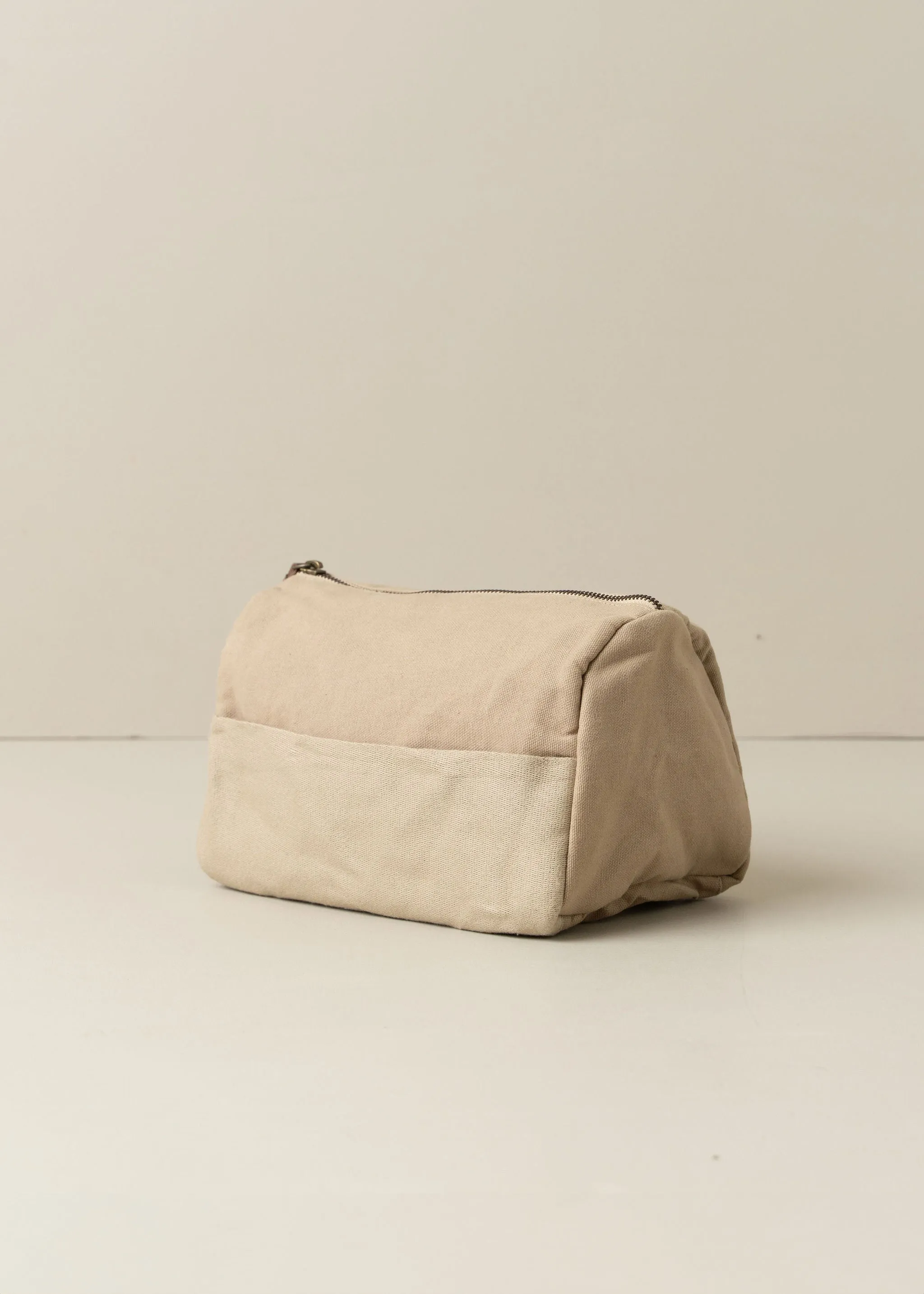 Journey Toiletry Canvas Bag | Clay