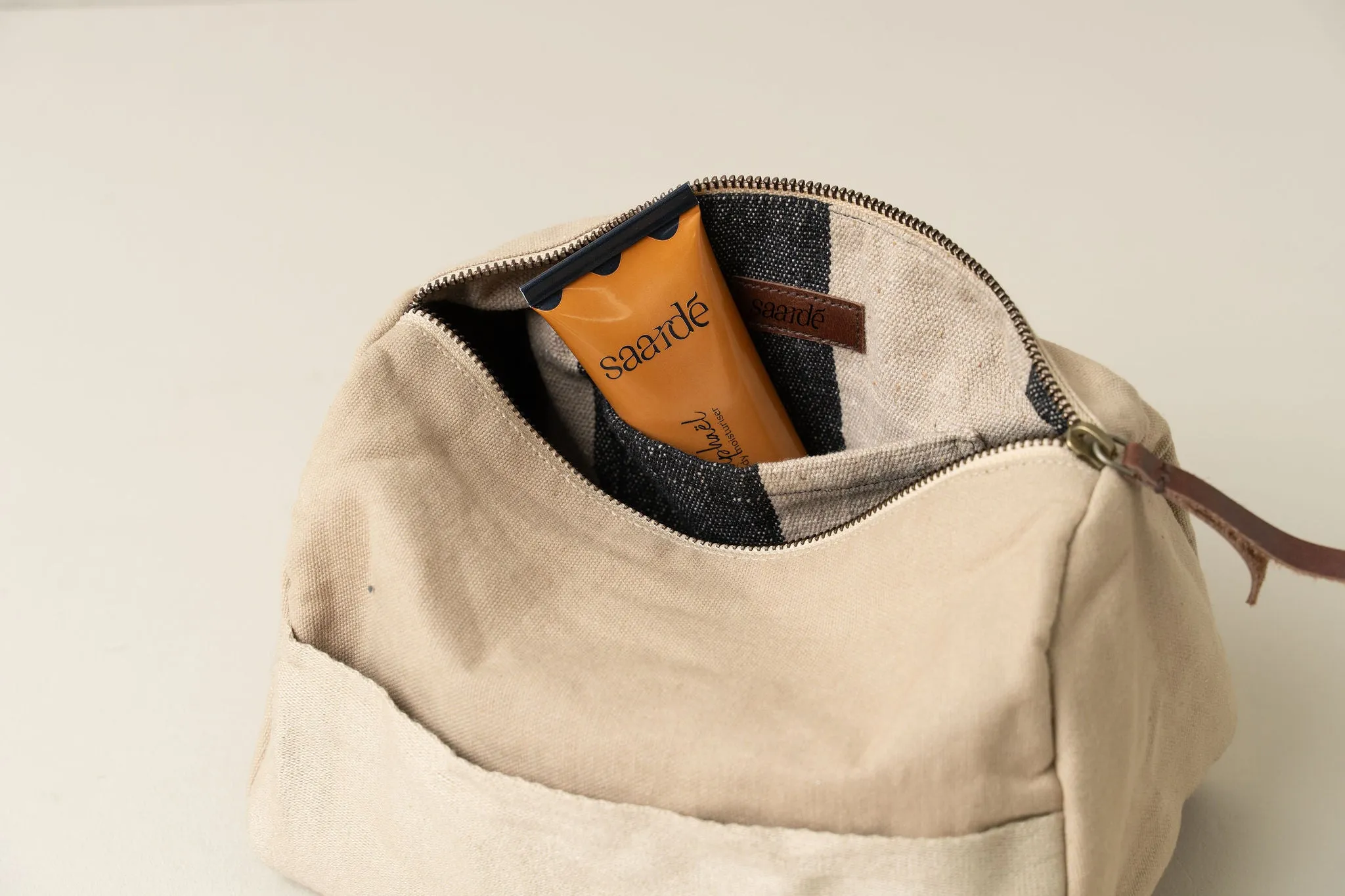 Journey Toiletry Canvas Bag | Clay