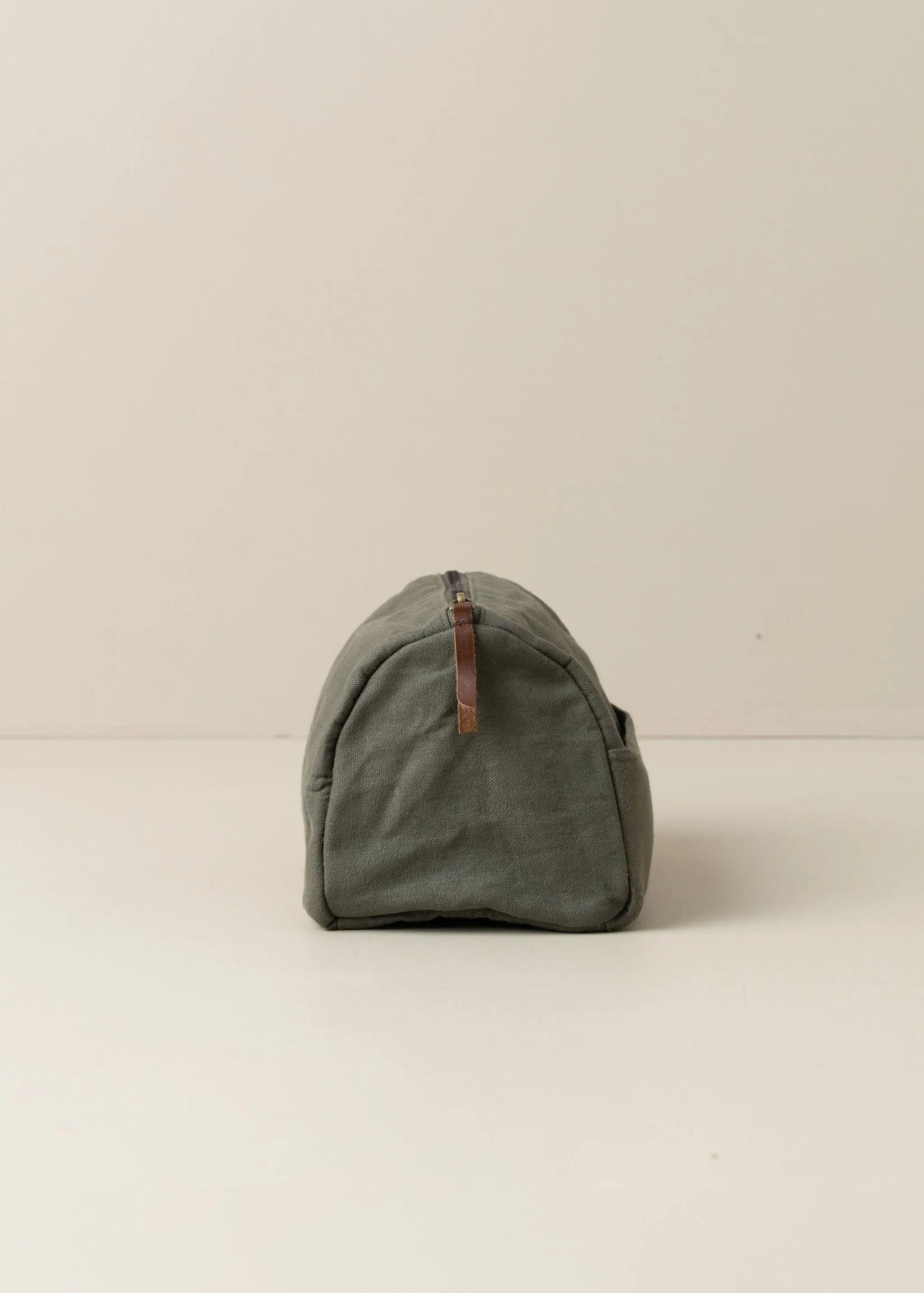 Journey Toiletry Canvas Bag | Olive