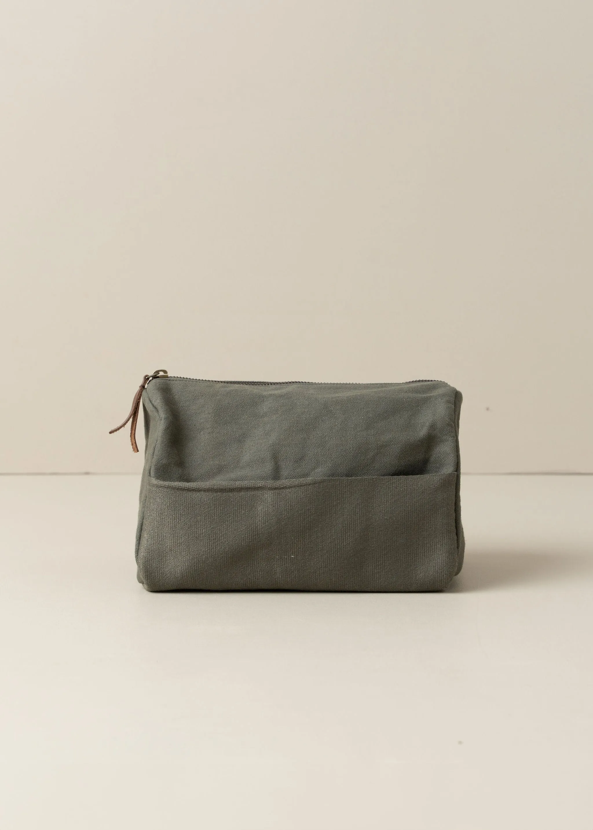 Journey Toiletry Canvas Bag | Olive