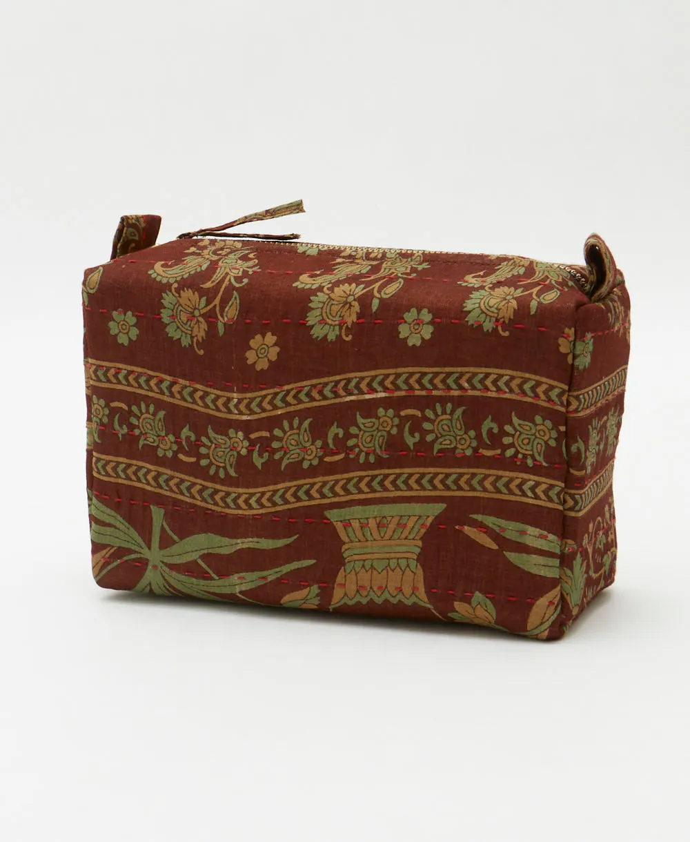 Kantha Medium Toiletry Bag - No. 240717