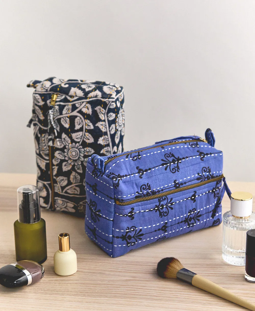 Kantha Medium Toiletry Bag - No. 240718