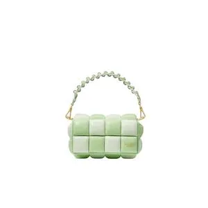 Kate Spade Boxxy Colorblocked Crossbody Bag East West In Serene Green KF808