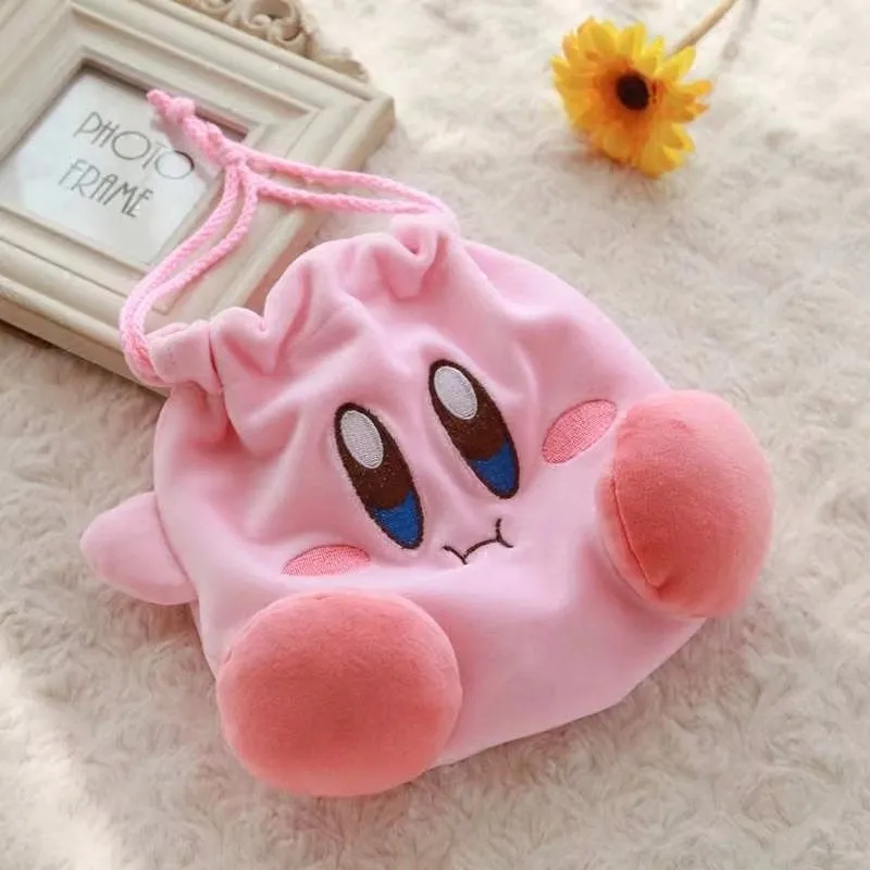 Kawaii Kirby Makeup Mini Bag