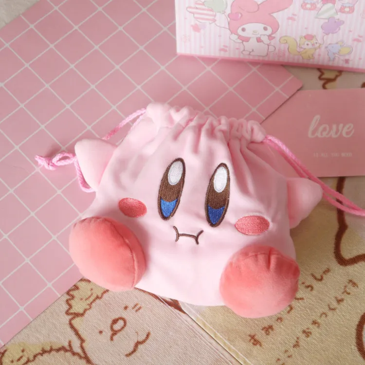 Kawaii Kirby Makeup Mini Bag