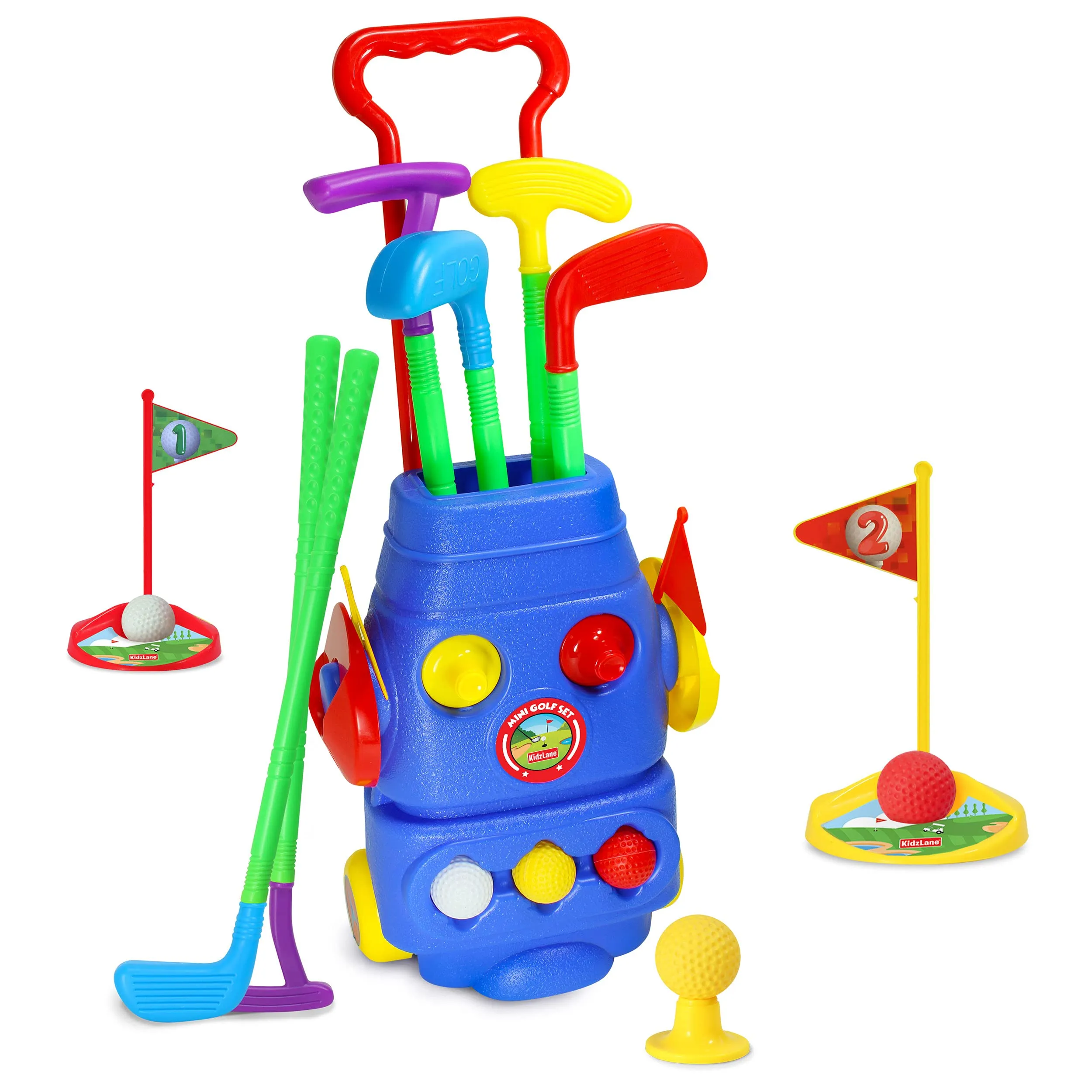 Kidzlane Golf Set for Kids and Toddlers | Complete Golf Club Toy Set for Toddlers & Kids