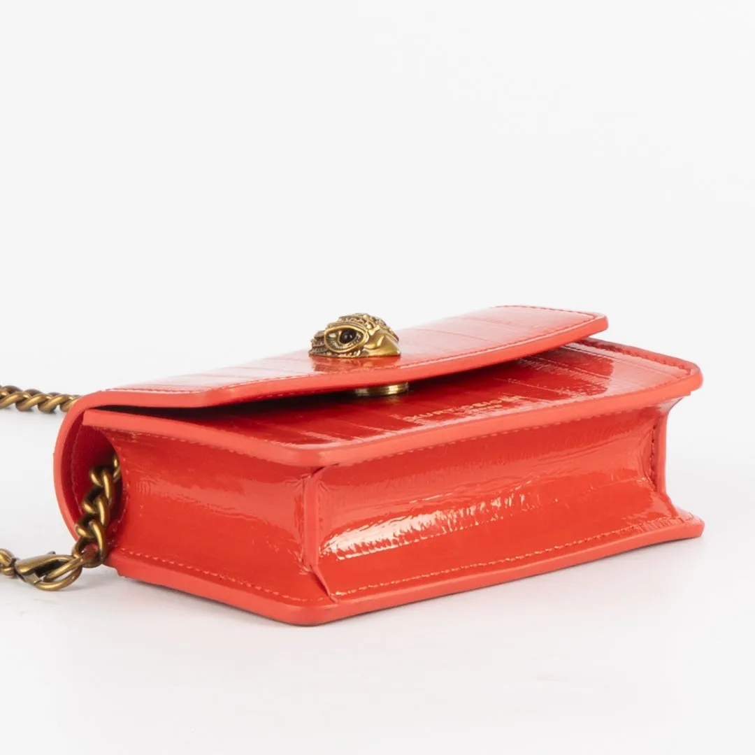 Kurt Geiger Red Shoreditch Mini Crossbody Bag