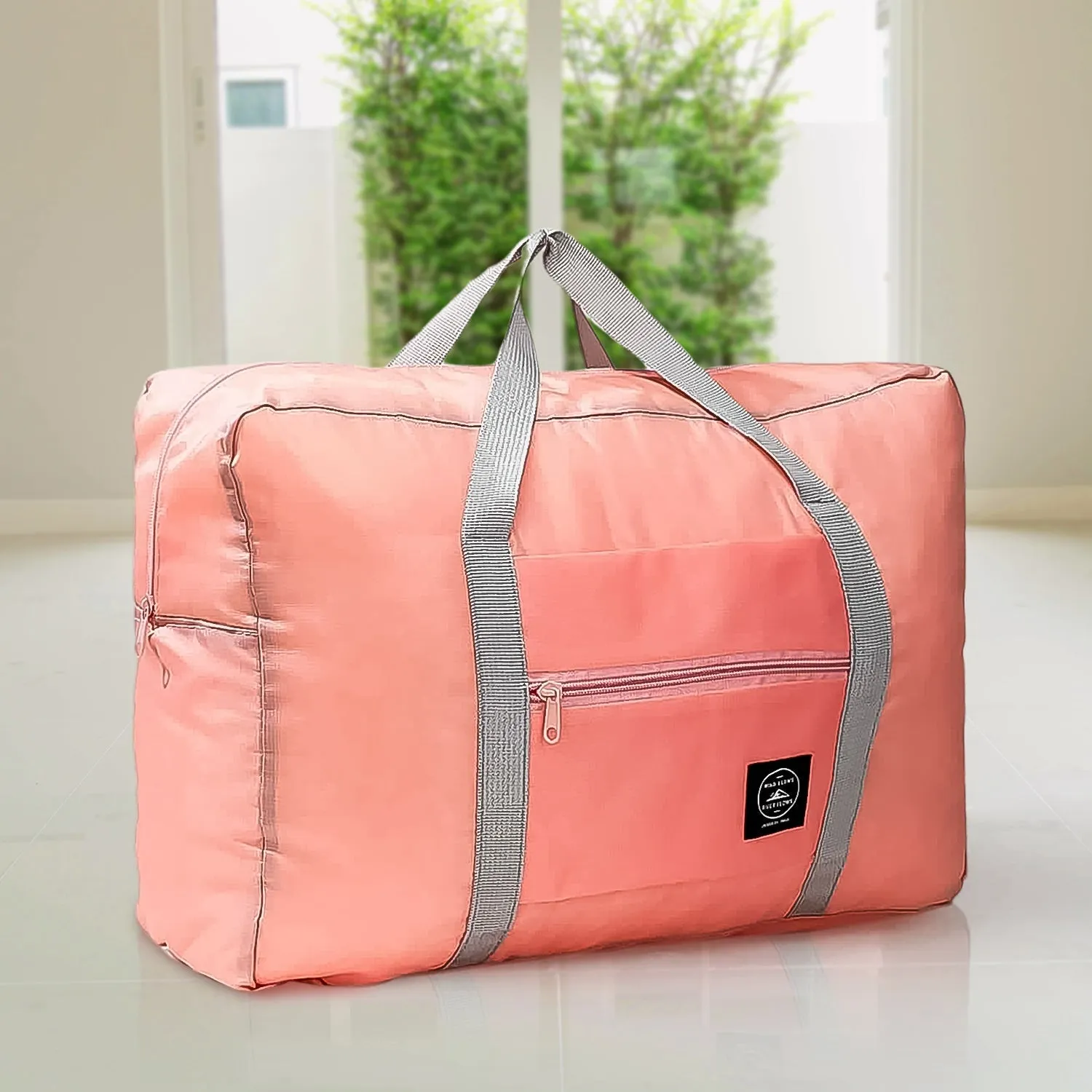 Large Capacity Luggage Bag, Foldable Waterproof Travel Bag (1 Pc / Mix Color)