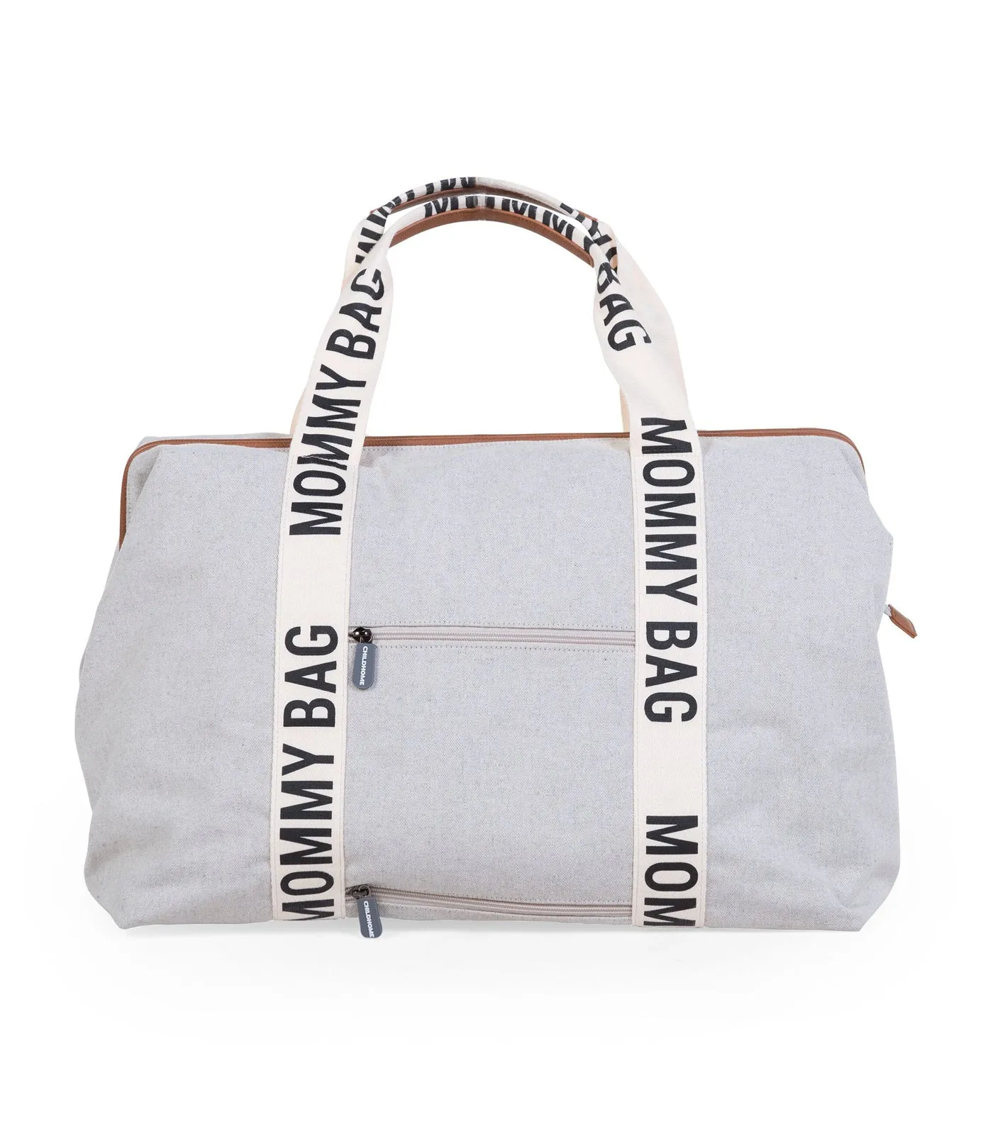 Large Signature Canvas Mommy Bag - Off-White