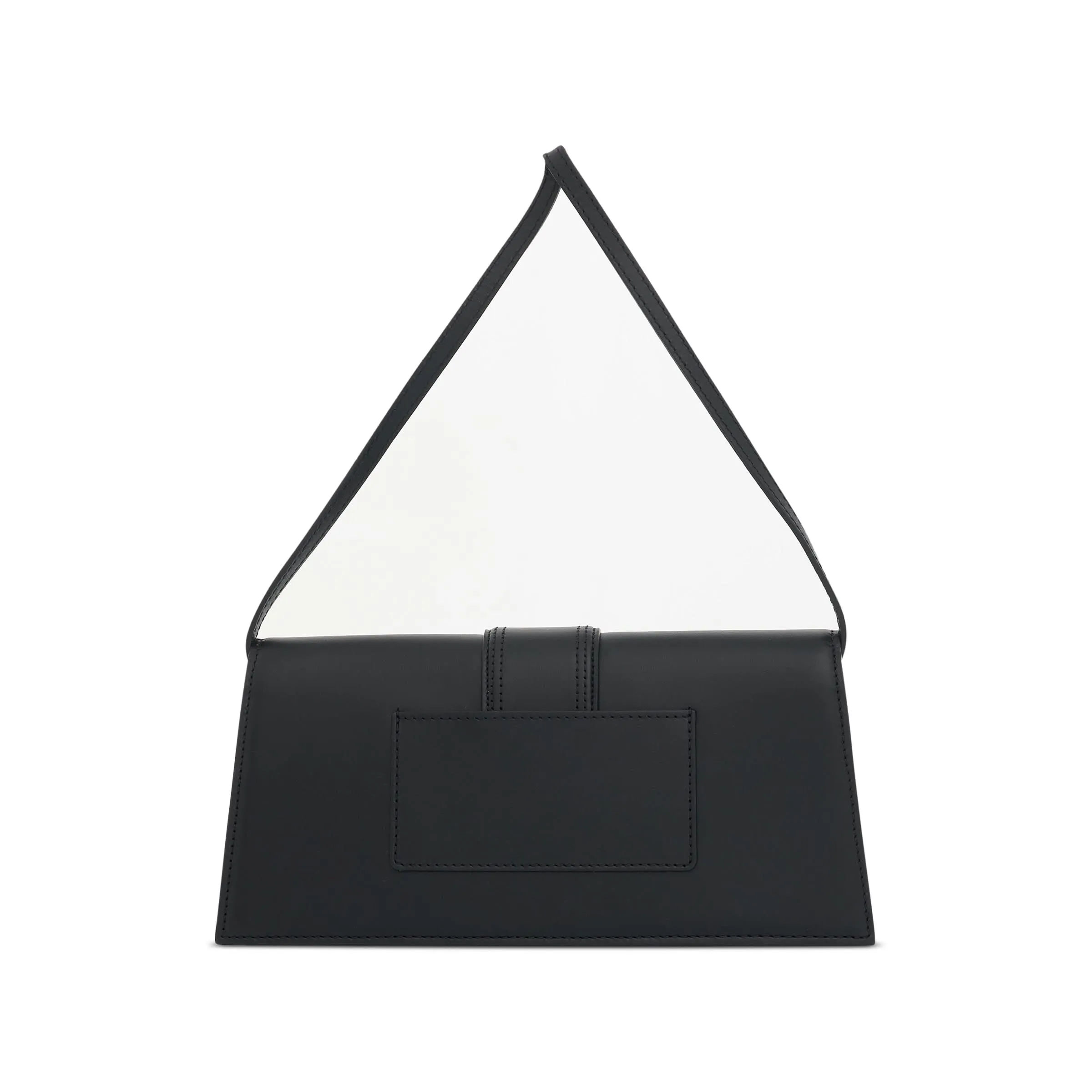 Le Bambino Long Leather Bag in Black