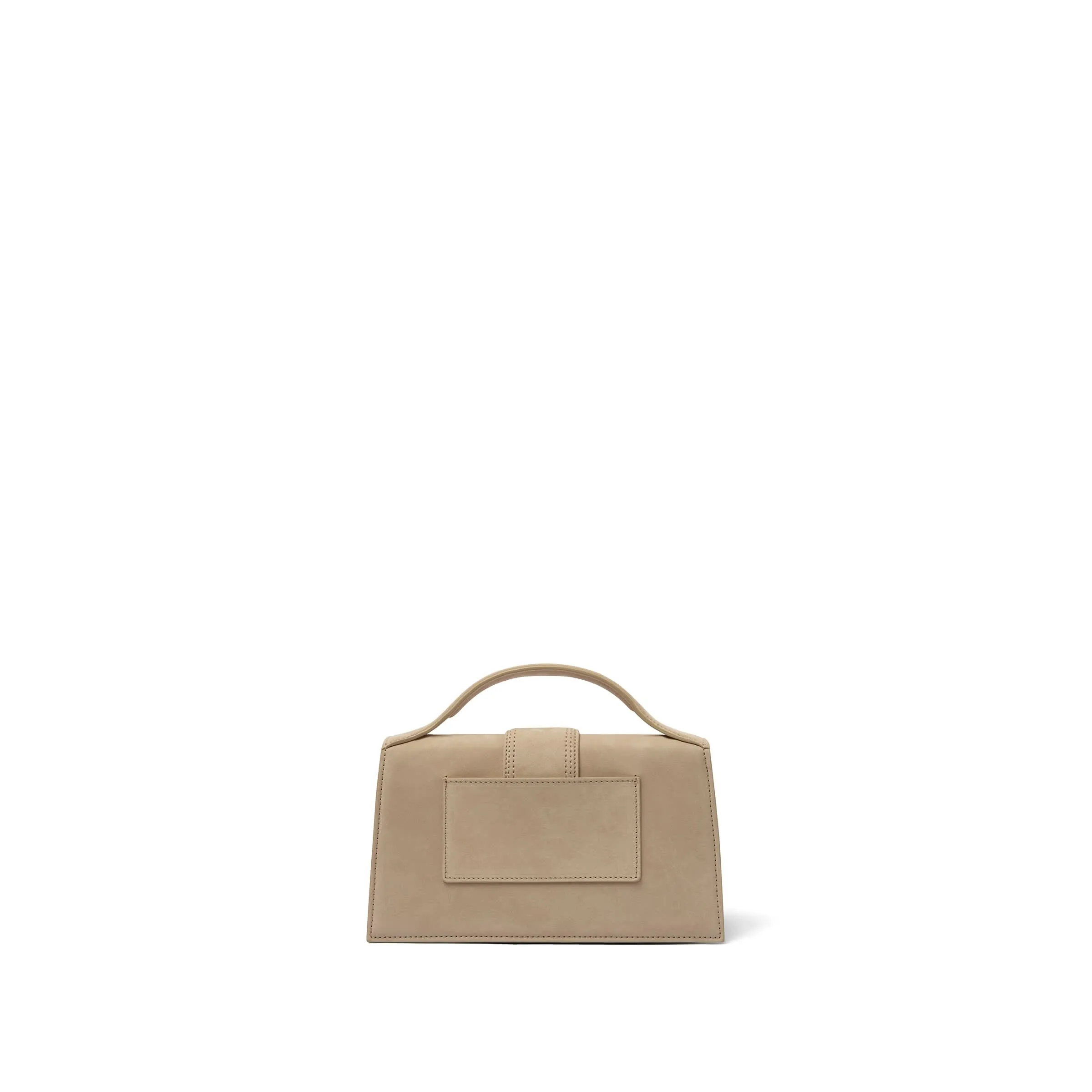 Le Grand Bambino Leather Bag in Dark Beige