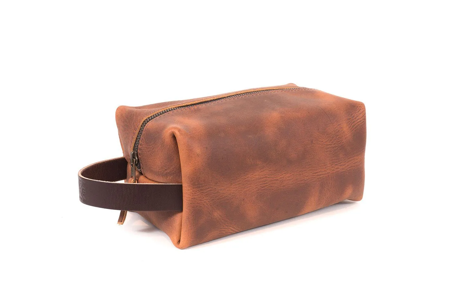 LEATHER SHAVE KIT | LEATHER TOILETRY BAG | LEATHER DOPP KIT