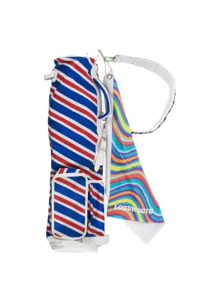 Legacy Golf Bag - Red Blue Stripe