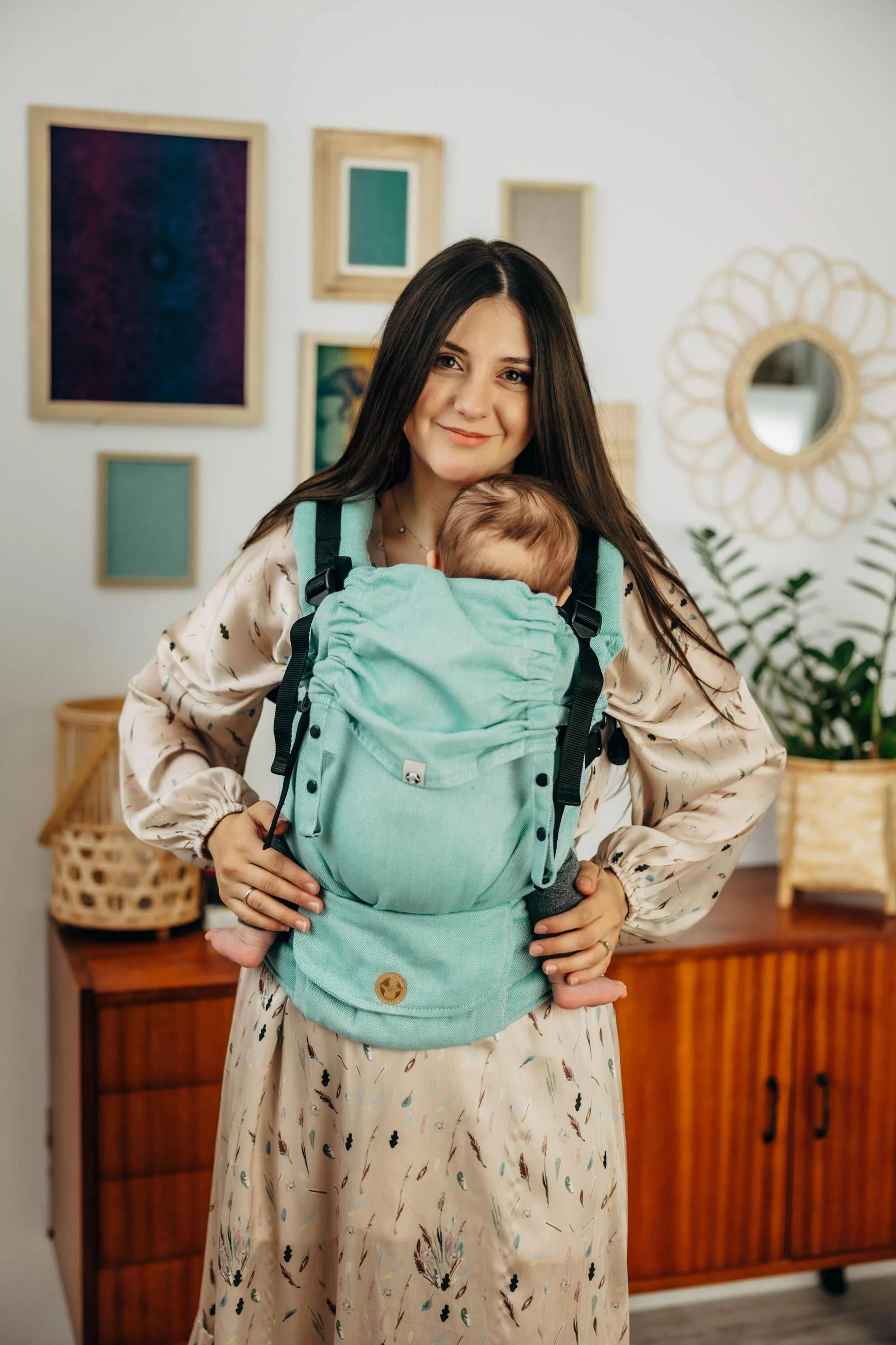 LennyLamb LennyUpGrade Babywearing Carrier Agave