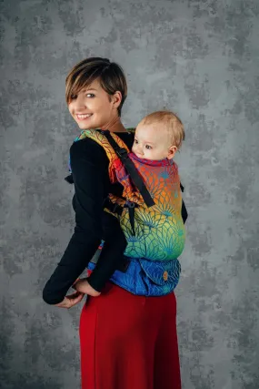 LennyLamb LennyUpGrade Babywearing Carrier Rainbow Lotus