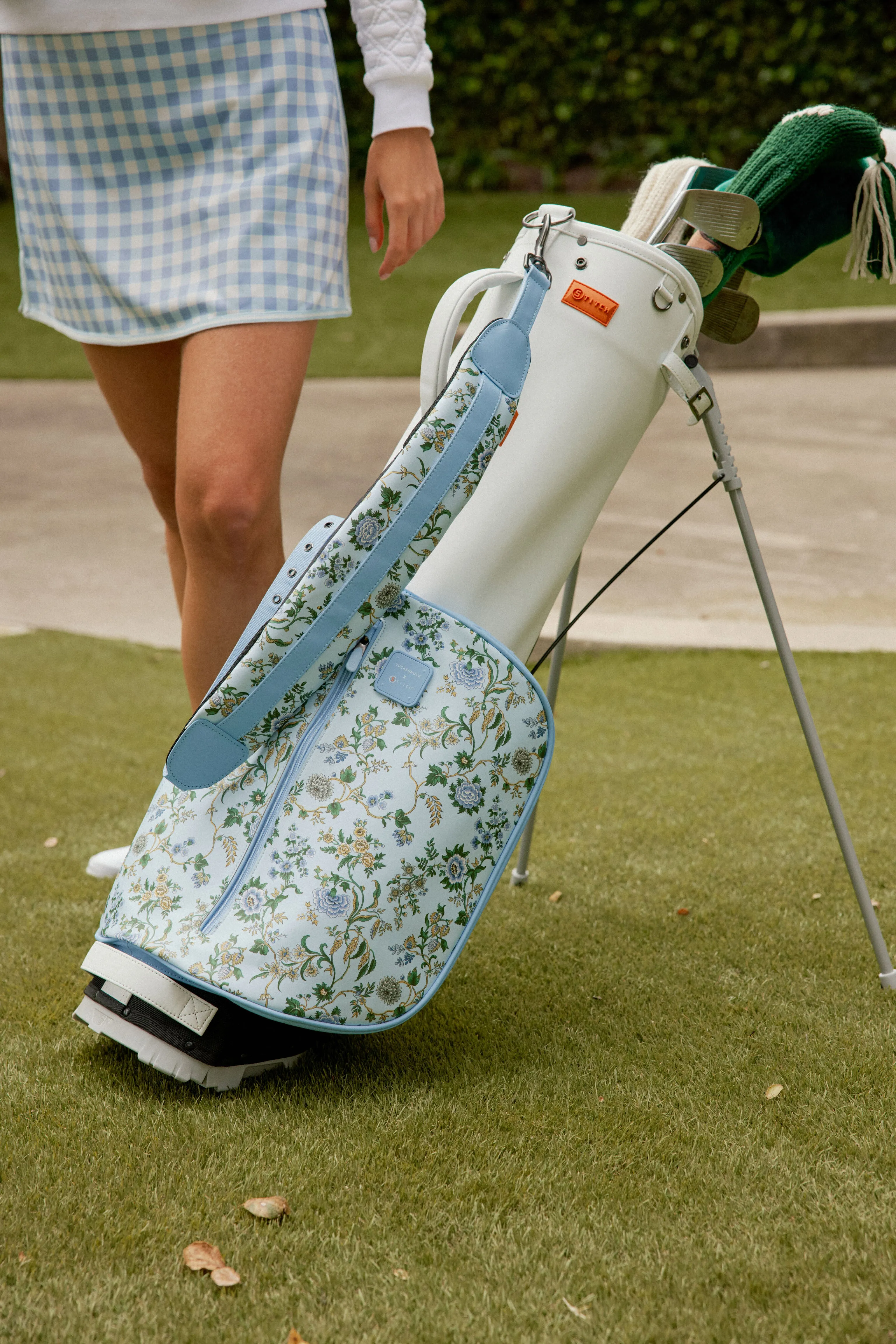 Light Blue Wildflower MIY SL1 Golf Bag