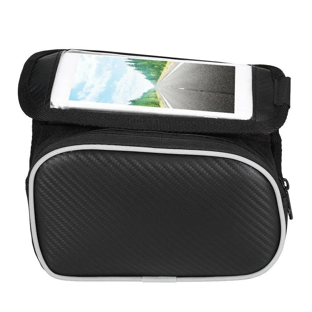 Lixada Bicycle Front Frame Touchscreen Phone Bag