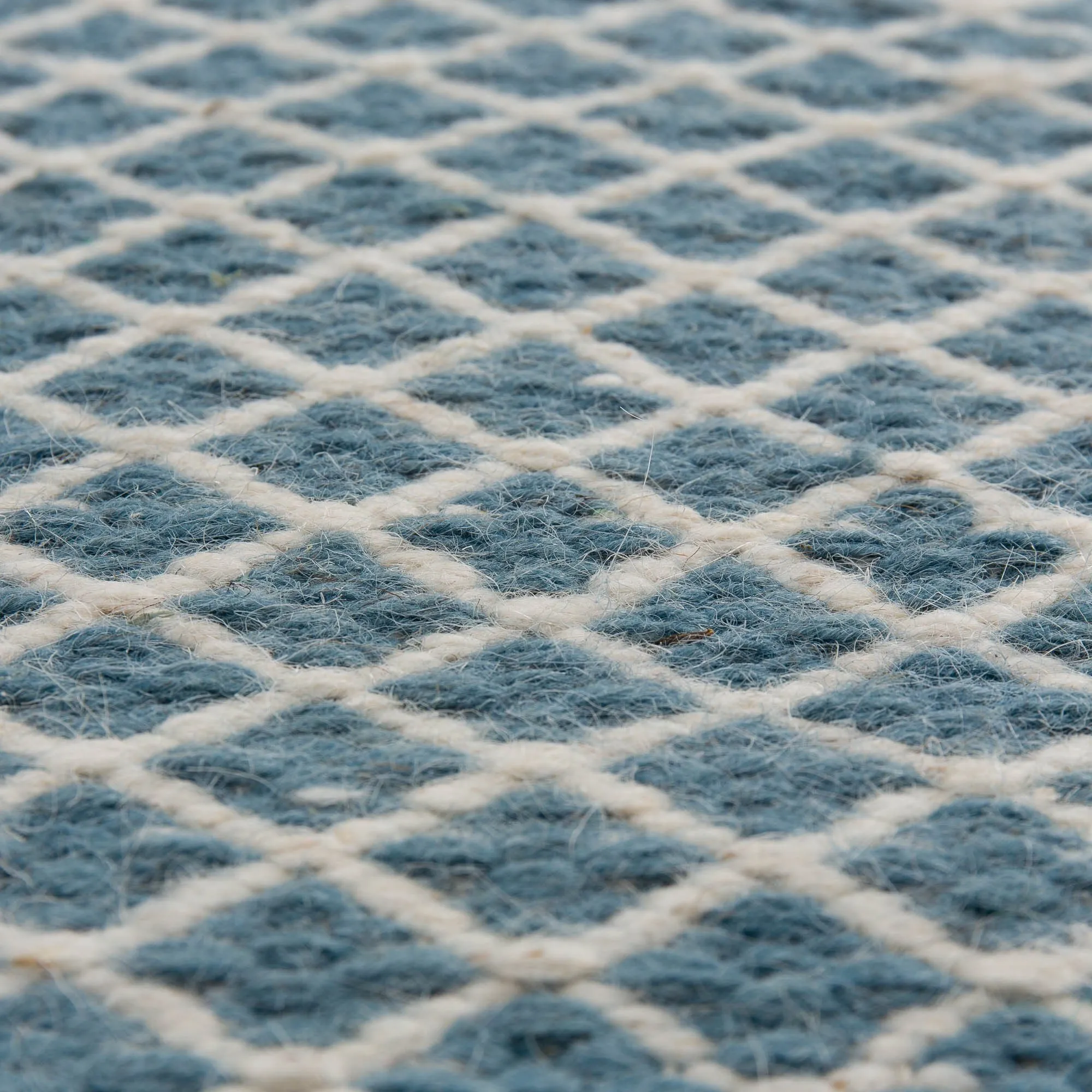 Loni Rug [Blue/Off-white]