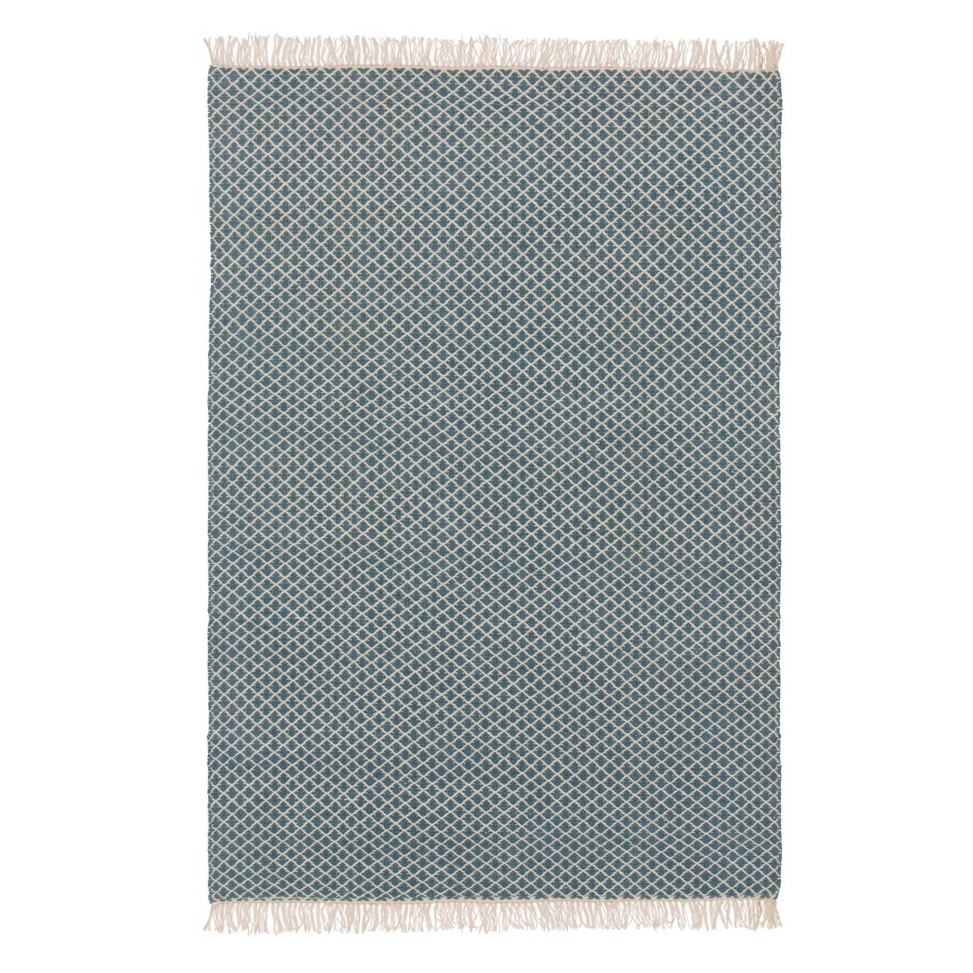 Loni Rug [Blue/Off-white]