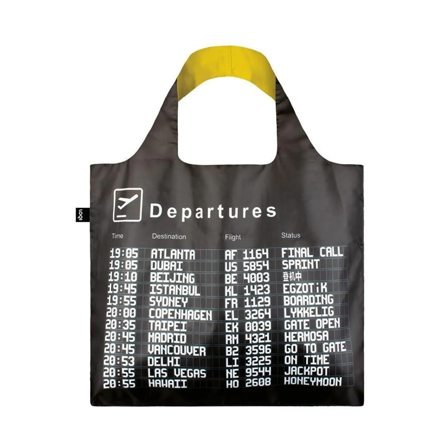 LOQI Airport Foldable Tote Bag