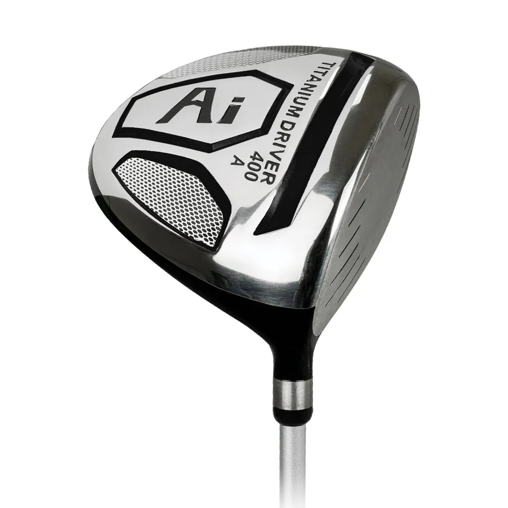 Lynx Junior AI Ready to Play Half Golf Set | Black 57"-60"