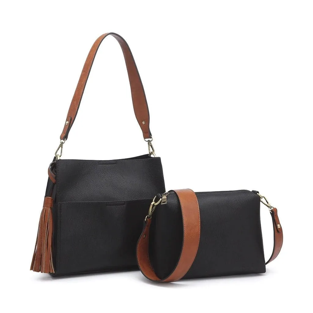 M1867 2-in-1 Bucket Tote/Crossbody