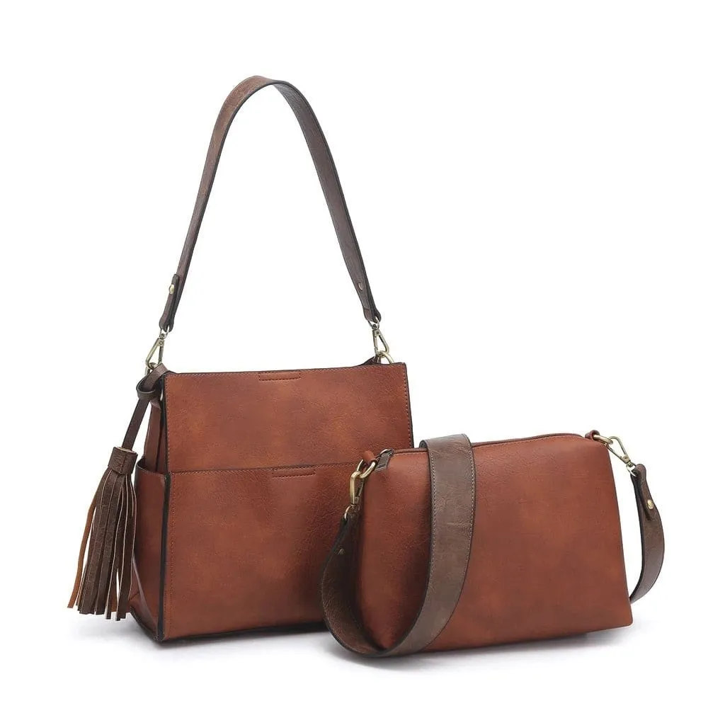 M1867 2-in-1 Bucket Tote/Crossbody