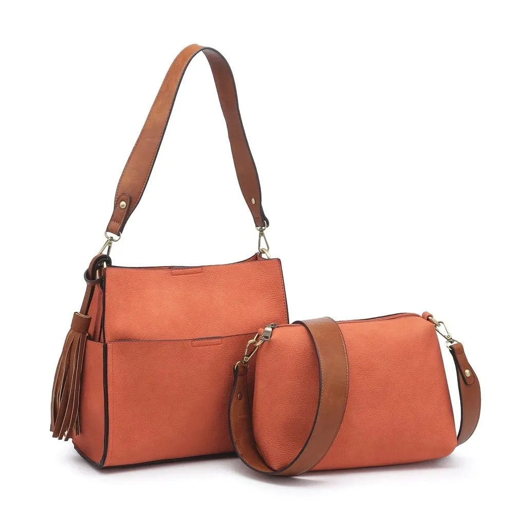 M1867 2-in-1 Bucket Tote/Crossbody