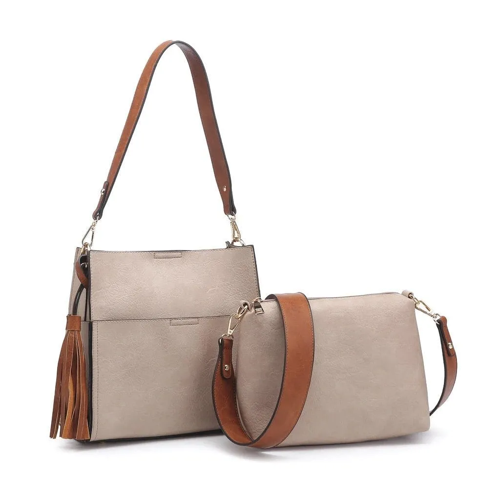 M1867 2-in-1 Bucket Tote/Crossbody