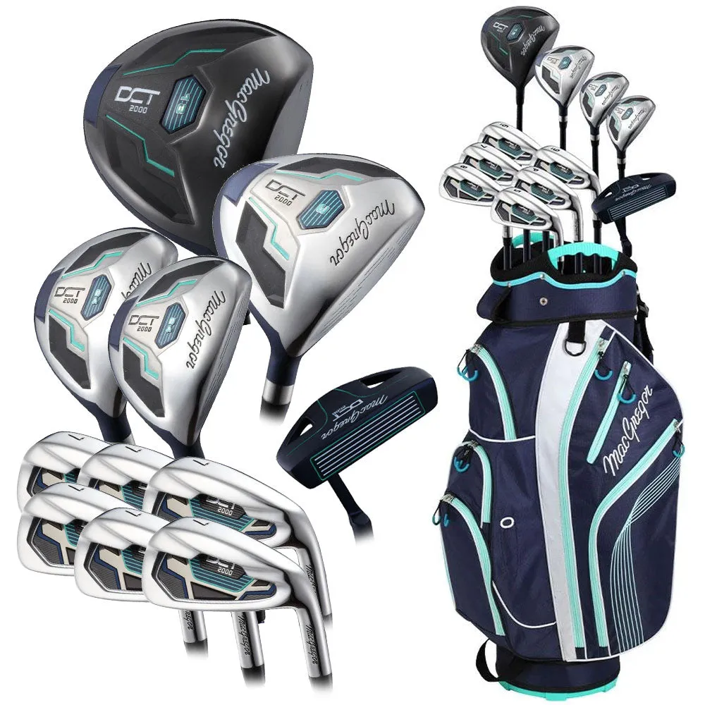 MacGregor DCT2000 12-Piece Cart Bag Package Set - Ladies