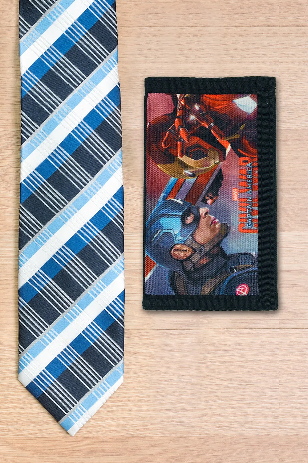 Marvel Civil War Velcro Wallet