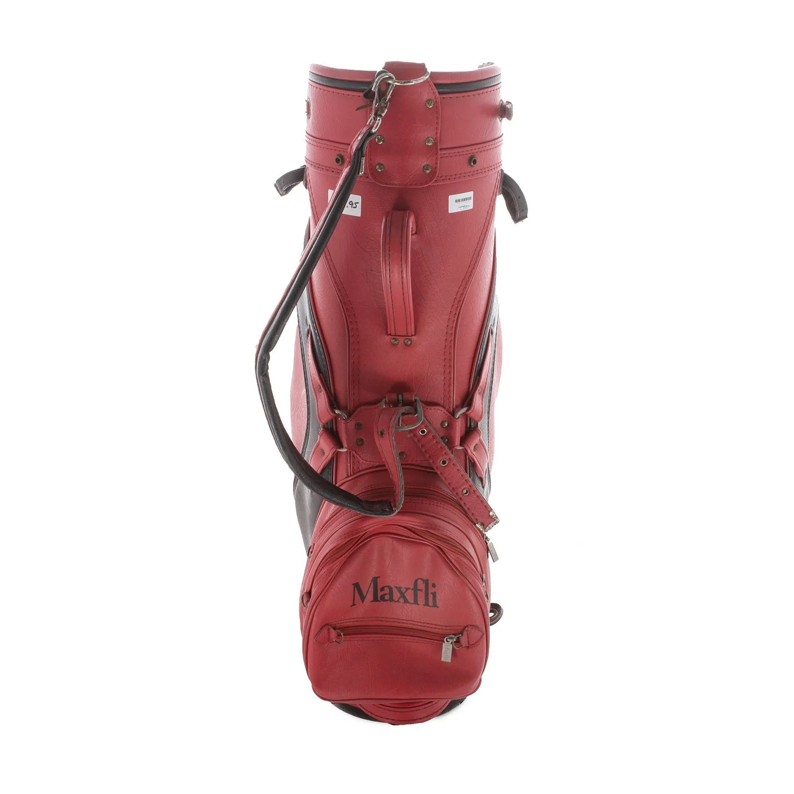 Maxfli Cart Bag - Red/Black