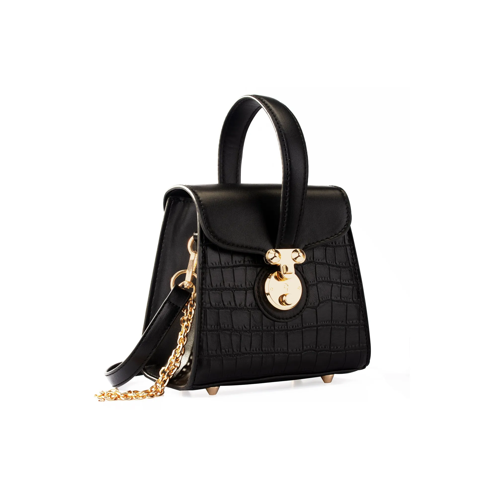 MC-1011 Milan Chiva Crocodile Crossbody Bag